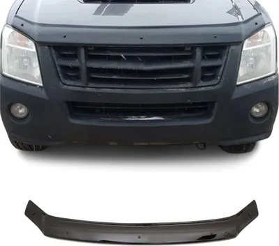 Zdjęcie produktu dla Owiewki maski silnika do Isuzu D-Max 2005–2012, akrylowe, czarne