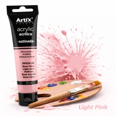 Obrázek produktu pro Akrylová barva LIGHT PINK Artix PP639-26, 35 ml