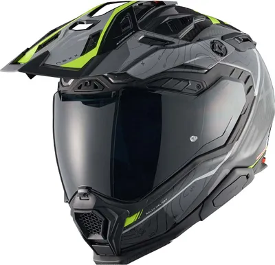 Image de Nexx casque X.WED3 FURKA CARBON GREY.NEON (66-3XL)
