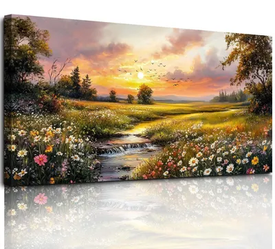 Obrázok produktu pre Moderná obrazová potlač na plátne, dekorácia na stenu, 50x100 cm