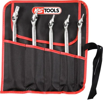 Image de KS TOOLS Jeu de clés articulées doubles Torx, 5 pièces ( 517.0320 )