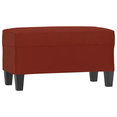 Immagine prodotto di Panca Rosso Vino 70x35x41 cm in Pelle finta