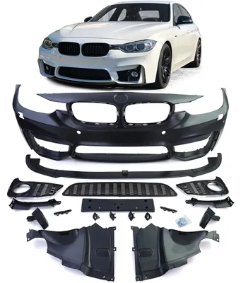Produktbild von Stoßstange für BMW 3er F30 F31 F80 ab 2011-2019 Sport Front + Frontspoiler Lippe