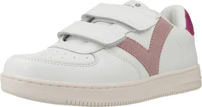 Produktbild von Victoria Kinder Sneaker Low-Top mit Klettverschluss in Weiß, Modell 1124104V