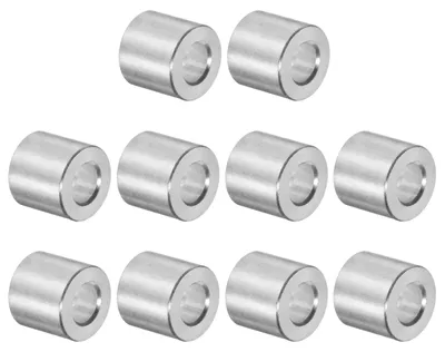 Alu-Abstandshülsen 10 Stk. 5x10x10 mm für M5 Schrauben