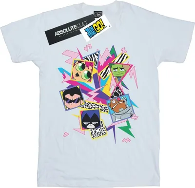 Immagine prodotto di DC Comics - Maglietta "Teen Titans Go" da uomo BI52177 (3XL) (Bianco)