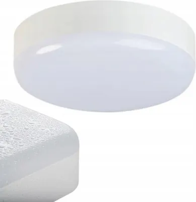Image de Plafonnier LED IPER 10W - Blanc neutre - Avec détecteur de mouvement - IP65