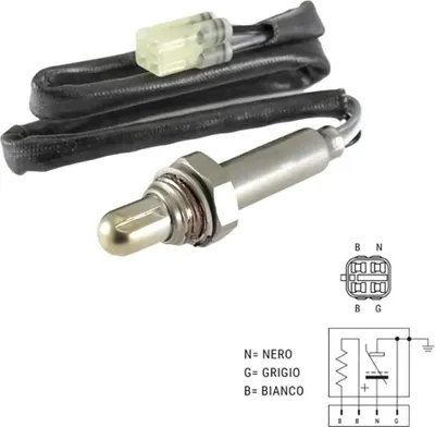 Obrázok produktu pre Lambda sonda, strieborná, pre motocykel Honda CBF 1000, rok výroby 2006, kód: 7868.40.099, farba: strieborná, univerzálna veľkosť