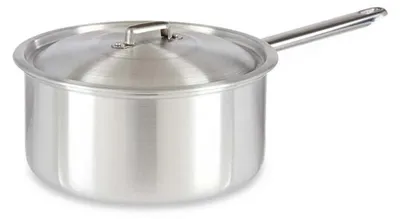 Produktbild von Kinvara Stewpan - D22 cm - 4L - Aluminium - Stieltopf/Juspfanne - mit Deckel - Pfannen