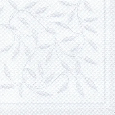 Produktbild von Servietten "ROYAL Collection" 1/4-Falz 40 cm x 40 cm weiss "New Mediterran"