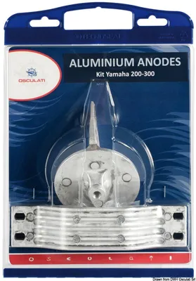 Immagine prodotto di Kit anodi per motori fuoribordo Yamaha 200/300 zinco - Osculati 43.353.00