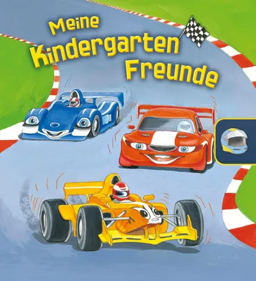 Produktbild von Kinderbuch Meine Kindergarten-Freunde (Rennautos)