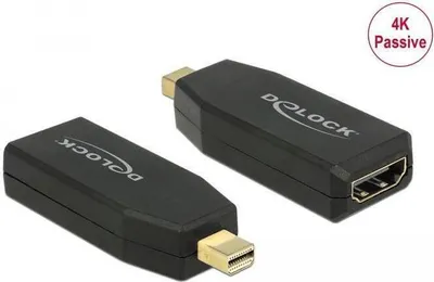 Obrázek produktu pro DeLOCK 65583, mini Displayport 1.2, HDMI, Černá