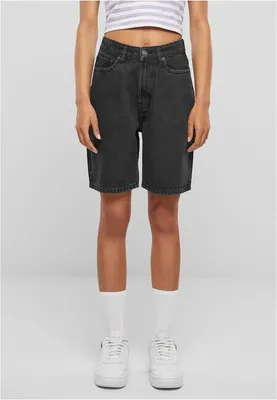 Obrázek produktu pro Dámské kraťasy Urban Classics Ladies 90‘s Bermuda black washed - 27