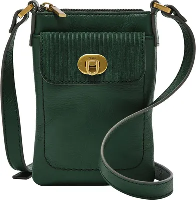 Produktbild von FOSSIL Handytasche Harper Phone Bag Pine Green dunkelgrün