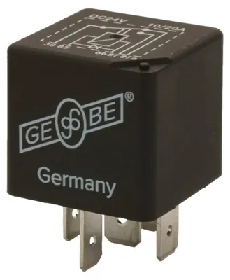 Obrázek produktu pro Přepínací kontaktní relé 24V 10-20A 5pólové.