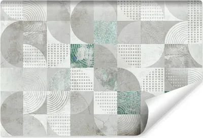 Produktbild von Muralo Vlies Fototapete ABSTRAKTION Geometrische Muster Beton für Schlafzimmer Br. 90cm x Hö. 60cm
