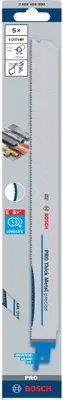 Image de Lame de scie sabre PRO Thick Metal precise S1237HBF, 1,1 x 25 x 300 mm, 5 pcs.