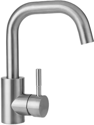 Produktbild von Armatur für die Küchenspüle, Wasserhahn für die Küche mit 360° Schwenkbereich, Einhebel-Küchenarmatur, Spültischarmatur aus Edelstahl