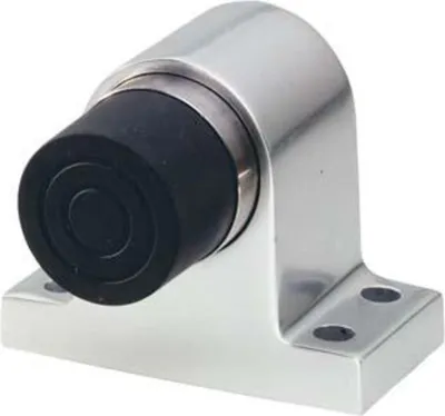 Produktbild von Türpuffer 2024.02 H.70mm LM silberf.lack.Dübelmontage KWS
