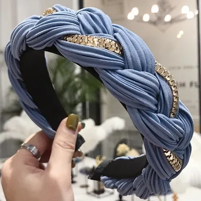 Produktbild von FL-15917 Stirnband für Damen - Blau KP15917