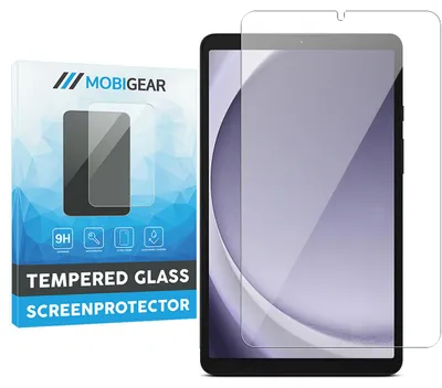 Produktbild von Mobigear Displayschutzfolie für Samsung Galaxy Tab A9 (2023), Panzerglas, gehärtetes Glas – kompatibel mit Hüllen