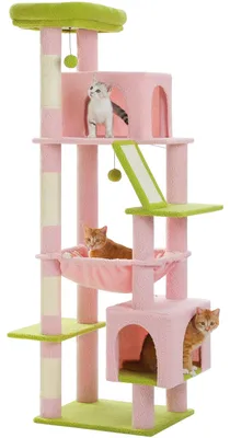 Produktbild von Katzenbaum - Kratzbaum - Katzenkratzbaum - Kratzpfosten - Kratzbäume - Katzenhaus