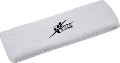 Immagine prodotto di Bodyline White, fascia per capelli inibitrice del sudore e traspirante in spugna
