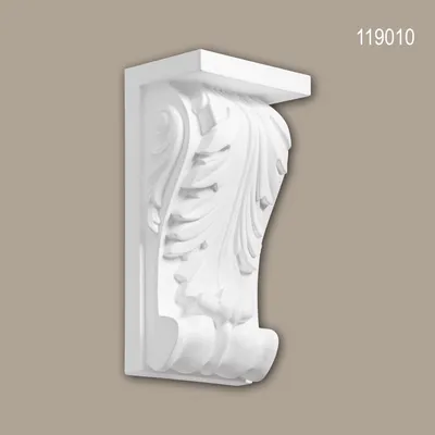 Produktbild von PROFHOME 119010 Konsole Zierelement dekoratives Element Stuckdekor