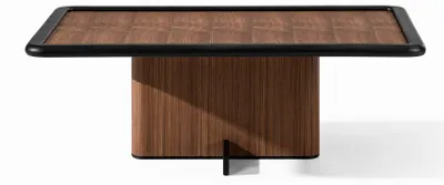 Image de Table d'appoint, style moderne, couleur marron, confortable et pratique, idéale pour le salon