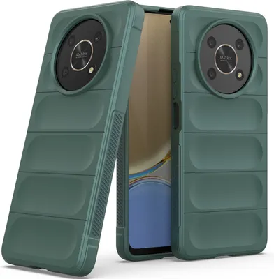 Produktbild von Honor X9 Hülle, Weich TPU Silikon Stossfest Anti-rutsch Schutzhülle für Honor X9 Grün