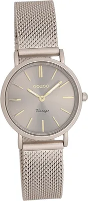 Produktbild von Oozoo Damen Armbanduhr braun Analog Vintage Series Metallarmband D2UOC20339