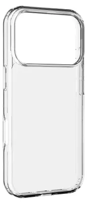 Produktbild von Cellularline Clear Protect - iPhone 17 Pro Max Starre Schutzhülle mit Gummirändern, Cover, Apple, iPhone 17 Pro Max, 17,5 cm (6.9"), Transparent