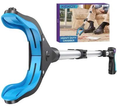 Productafbeelding van Senioren Grijper met Vouwbare Arm - Aluminium, Extra Lang met Magneet