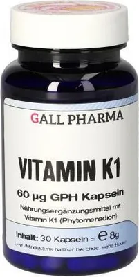 Immagine prodotto di GALL PHARMA Vitamina K1 60 µg GPH Capsule, 30 Capsule