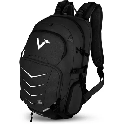 Produktbild von Valkental® Explorer Wanderrucksack, Wasserfest & Reflektierend - 22L - schwarz