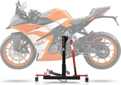 Obrázok produktu pre CS Power Evo stredový stojan pre KTM RC 390 14-19 červený