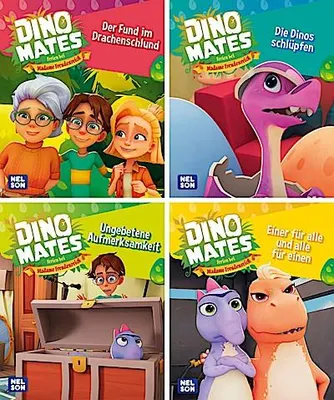 Produktbild von Nelson Mini-Bücher: Dino Mates 1-4