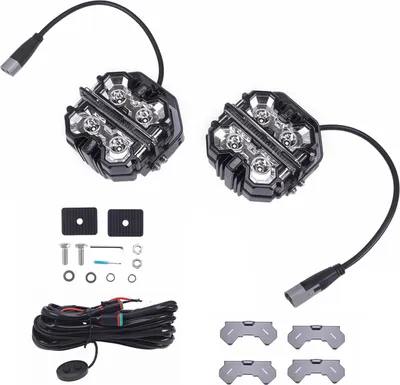 Obrázek produktu pro LED světelné pody pro Jeep UTV Spot Beam Side Shooter 21360LM White 6000K