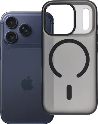 Immagine prodotto di Custodia adatta per iPhone 17 PRO Flexline Mag Cover compatibile con MagSafe, nera