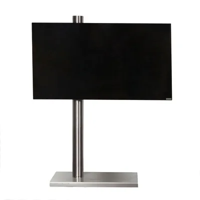 Immagine prodotto di Supporto TV di design Wissmann column art 118-ES (acciaio inossidabile) per TV da 40" a 75"