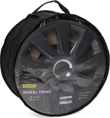 Produktbild von 13" Zoll Radkappe Dunkelgrau Radzierblende Radblende 100009A0050 RIDEX