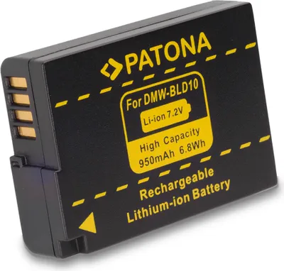 Produktbild von PATONA 1142, Panasonic, 950 mAh, 7,2 V, Lithium-Ion (Li-Ion)