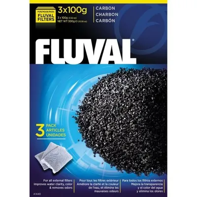 Immagine prodotto di Hagen Fluval materiale filtrante al carbone, 300 g nero