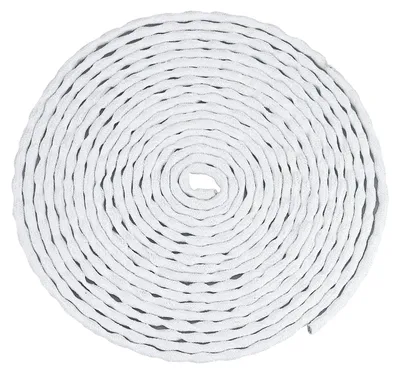 Bleiband für Vorhänge, 6 m, 50 g/m, Polyester, weiß