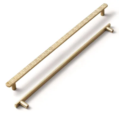 6er-Pack Zinklegierung Griffe, Champagner-Bronze, 32,6 cm Lochabstand