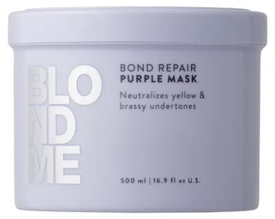 Imagen del producto de Schwarzkopf Blondme Bond Repair Tratamiento Morado 500ml