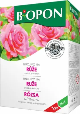 Produktbild von BIOPON Rosendünger, 1 kg + DUO-Elixier gratis