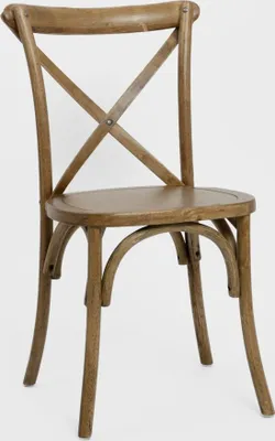 Produktbild von HOMLA LOSELI Holzstuhl braun 48x52x88 cm