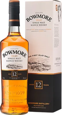 Produktbild von Bowmore 12 Jahre Islay Single Malt Scotch Whisky in Geschenkpackung | 40 % vol | 0,7 l